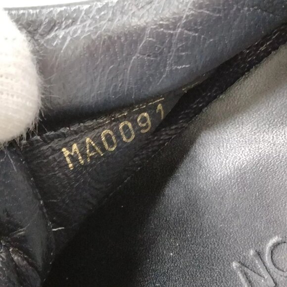 024243AT (S3) Louis Vuitton Shoe Sneakers Women Navy Blue Monogram - Picture 8 of 9